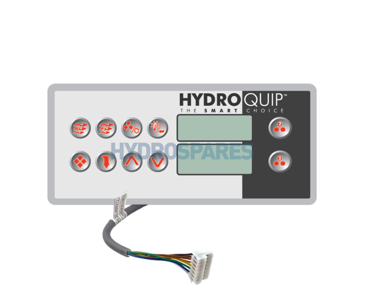 HydroQuip Topside Control Panel HT2 10 Button 340190A