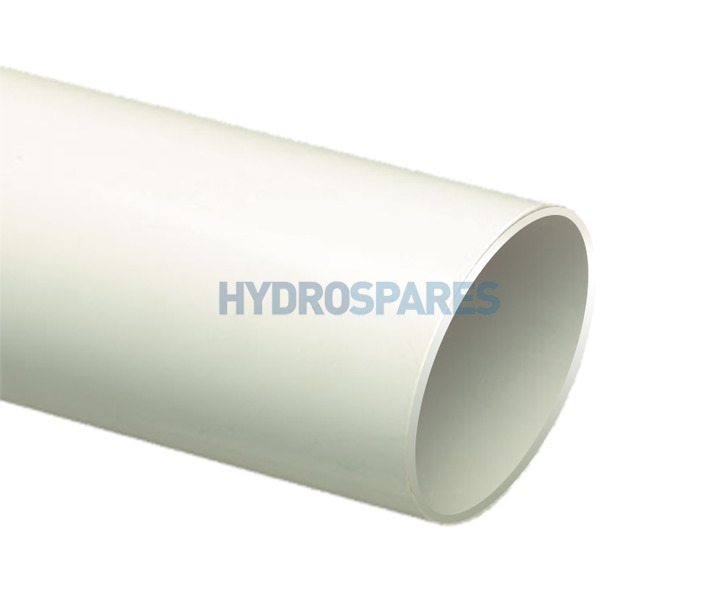2-1/2" Inch SCH 40 Rigid Pipe PVC |1.0 Meter White