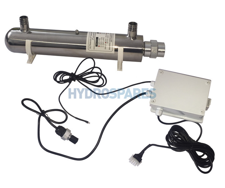 Hot Tub & Spa > Equipment > Water Treatment > Ultraviolet Systems > Wellis Stainless Steel UV