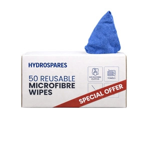 TODAYS DEAL- Box of  50 x Reusable Microfibre Wipes 