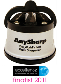 Any Sharp Knife Sharpener - Silver