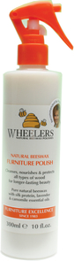 Wheelers Natural Beeswax Furniture Polish Spray - 300ml
