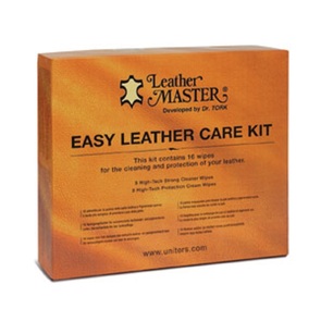 Leather Master Maxi Wipes Easy Leather Care Kit