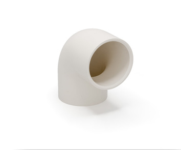 2" Equal Elbow 90° - PVC - White