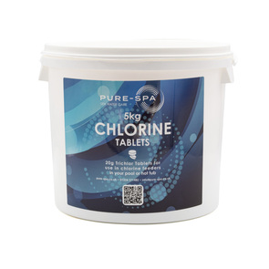 Pure-Spa Chlorine Tablets - 5Kg (Box of 4) 