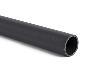 63mm Rigid PVC Pipe - Grey