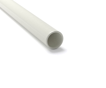 1" Rigid PVC Pipe - White - Schedule 40