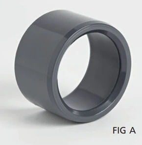 75mm x 2'' Reducer - Plain - PVC - Grey