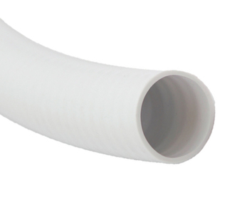 1" Semi-Rigid PVC Pipe - White