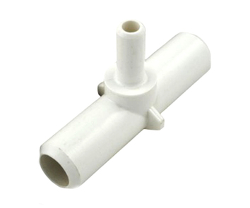 ¾" x 3/8" Reducer Tee - PVC - White