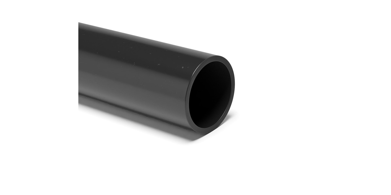 63mm Rigid PVC Pipe - Grey | (63mm OD x 53.6mm ID)