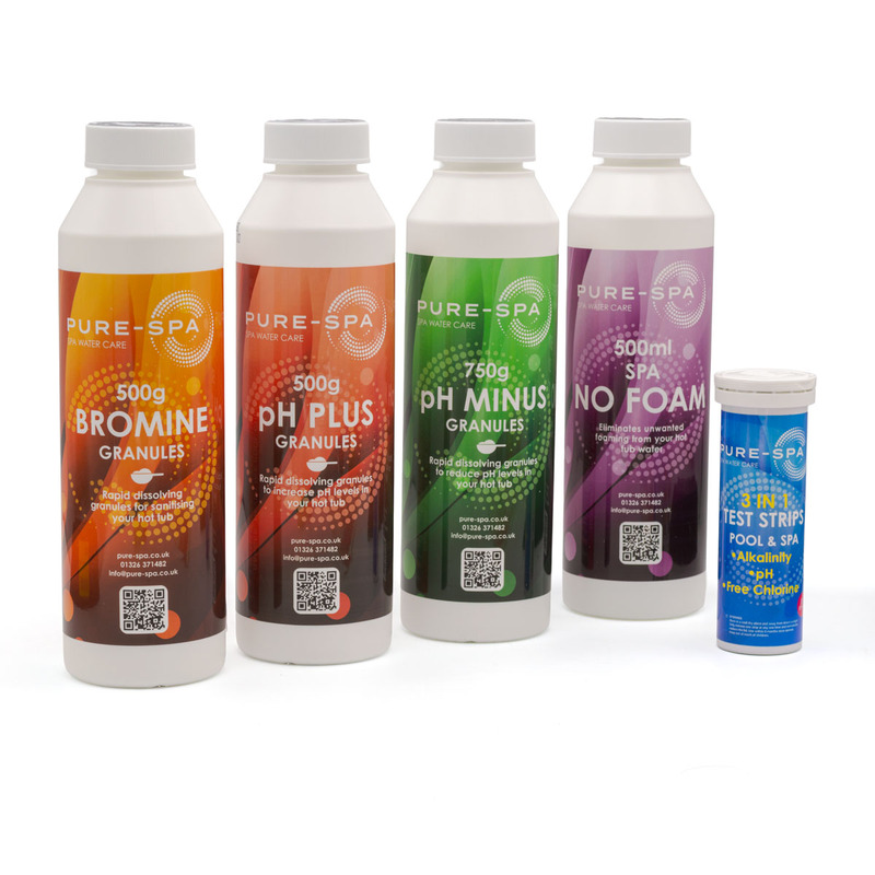 Bromine + Foam Reducer Starter Kit