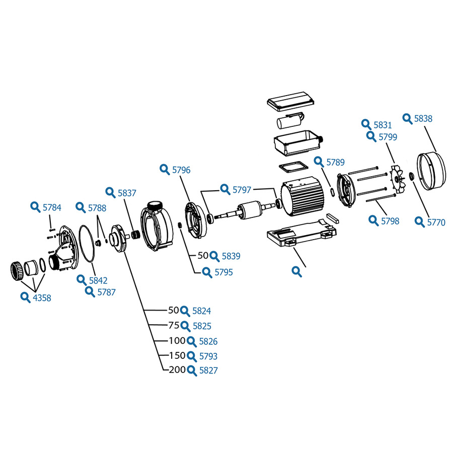 Lx Tda150 Circulation Pump - 1 5hp - 1 5 U0026quot  Suction