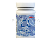 eXact iDip DPD 1 Free Chlorine Reagant strip x 100