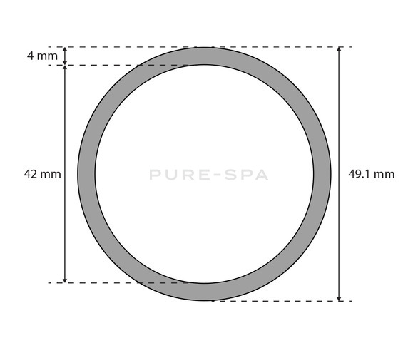 HS PRO Flex - 1.5" Semi Rigid PVC Pipe