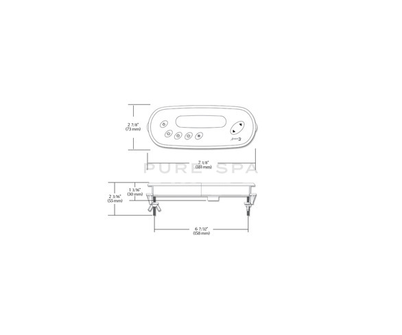 Gecko Topside Control Panel - in.k450