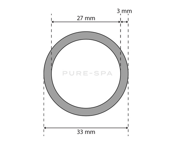 HS PRO Flex - 1" Semi Rigid PVC Pipe