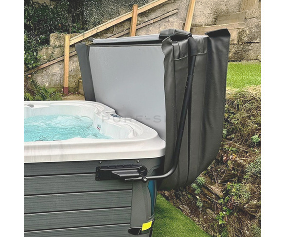 Pure-Spa Hot Tub Cover Lifter & Spa Step 'Combo Deal'