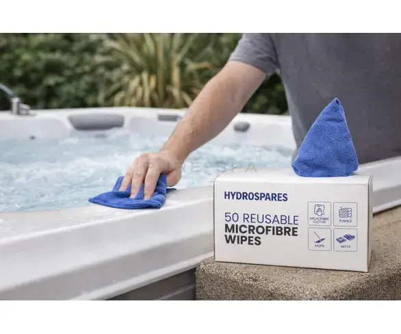TODAYS DEAL- Box of 50 x Reusable Microfibre Wipes Thumbnail 1