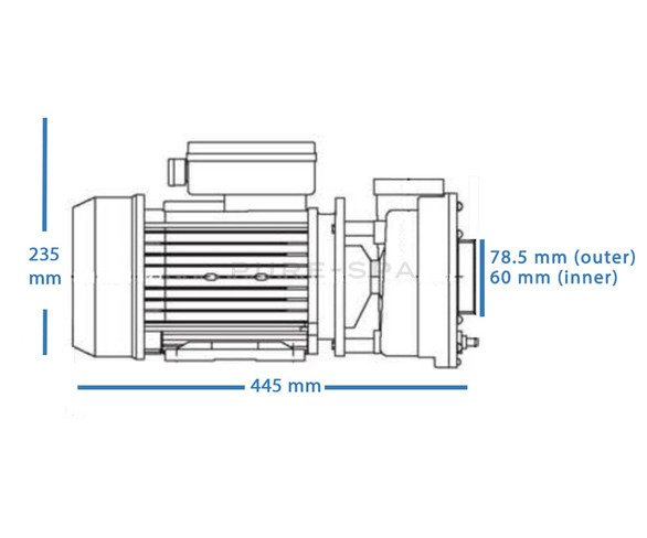 DXD-330AS 3HP Two Speed - LX Alternative