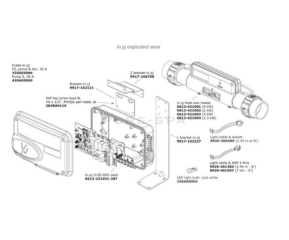 Gecko Aeware Spa Pack - in.yj-3 V3