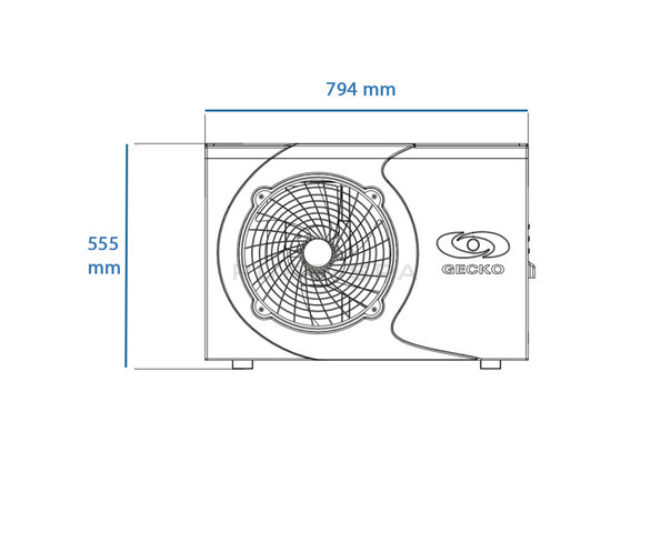 Gecko IN.TEMP Heat Pump - 7.5kW