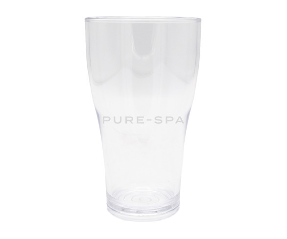 Pure-Spa Reusable Plastic Pint Glass