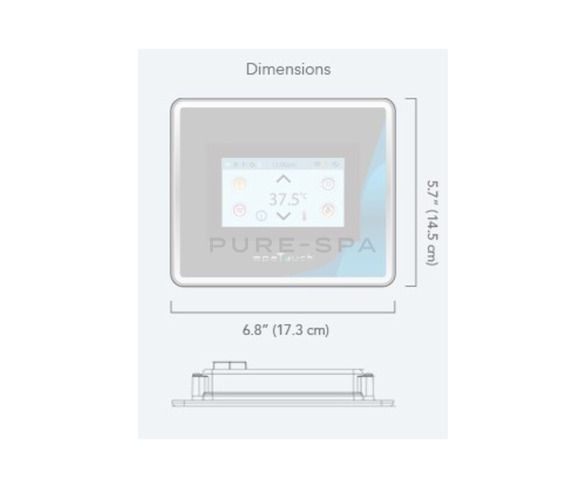 Balboa Topside Control Panel - SpaTouch 2