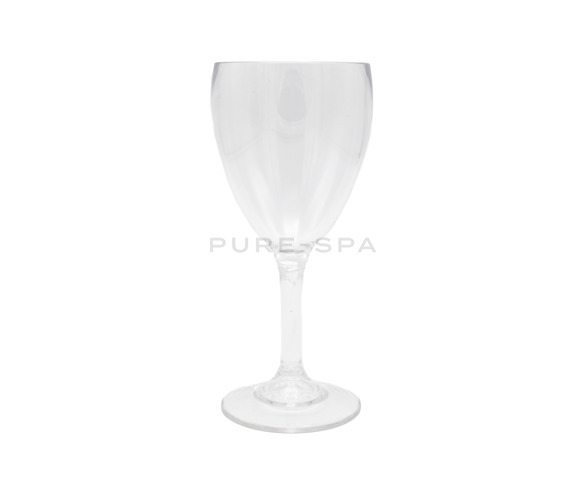 Pure-Spa Reusable Plastic Wine Glass