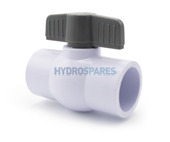 CMP Two-Way Ball Valve - Red Handle - 1.5