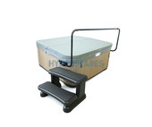 Pure-Spa Hot Tub Cover Lifter & Spa Step 'Combo Deal'