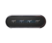 HydroAir Touch Pad - 4 Function - Oval 