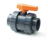 Comer PVC Ball Valve - Double Union - 2