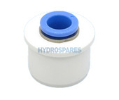 Koller 32mm End Cap with 10mm Push Fit Connection