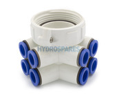 Koller Pump Tee Distributer - Push Fit Connection