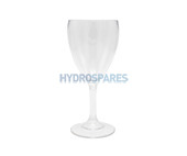 Pure-Spa Reusable Plastic Wine Glass