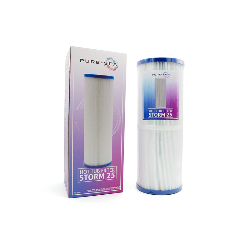 POOLPURE Antimicrobial PLFC-8465-M Spa Filter Replaces Watkins 3111