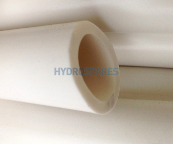 HydroSpares 3/8" Flexible Vinyl  Pipe - White