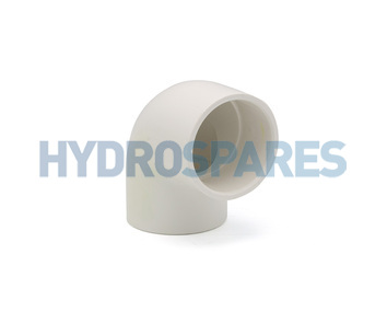 HS PRO - 1 ½" Equal Elbow 90° - PVC - White