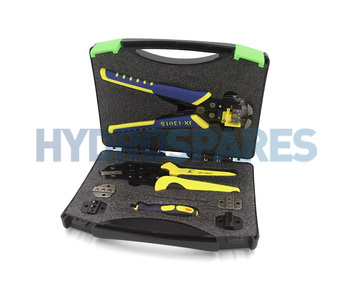 Professional Crimping and Wire Stripping Tool Set