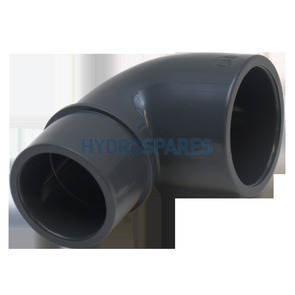 50mm PVC Elbow 90° - Street Reducing to 40mm 