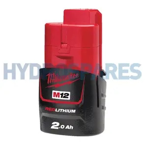 MILWAUKEE - 12V 2.0AH REDLITHIUM-ION BATTERY - M12B2