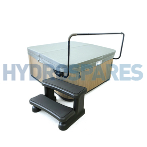 Pure-Spa Hot Tub Cover Lifter & Spa Step 'Combo Deal'