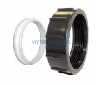HydroQuip Heater Union Nut & Retainer - 3" 