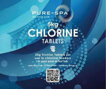 Pure-Spa - Chlorine Tablets 20g - 5Kg