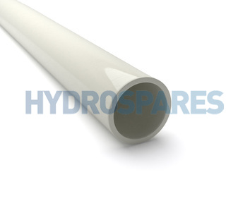 2 ½" Rigid PVC Pipe - White - Schedule 40