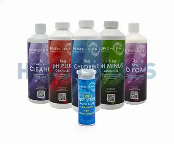 Pure-Spa Chlorine Granules - Spa Starter Pack
