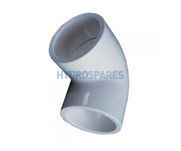 1 ½" Equal Elbow 90° - ABS - White