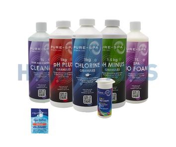 Pure-Spa Chlorine Granules - Spa Starter Pack