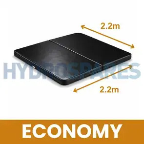 Economy Hot Tub Cover - 220 cm x 220 cm